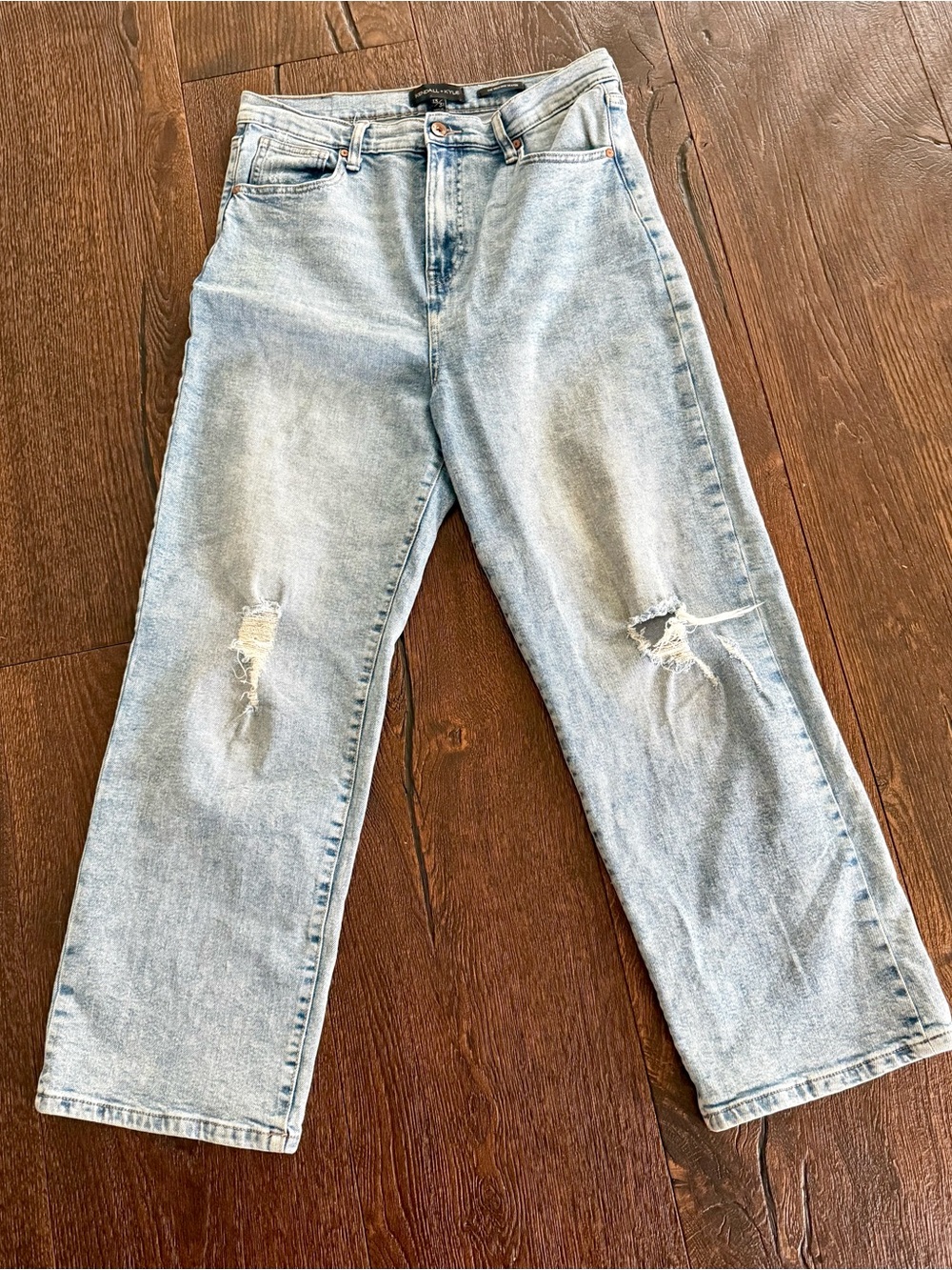 Kendall & Kylie Light Blue High-Rise Jeans